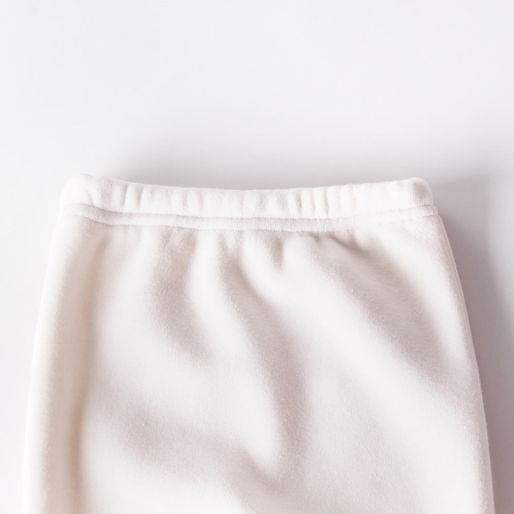 Baby Heart Shaped Tights (Fleeced or Regular)