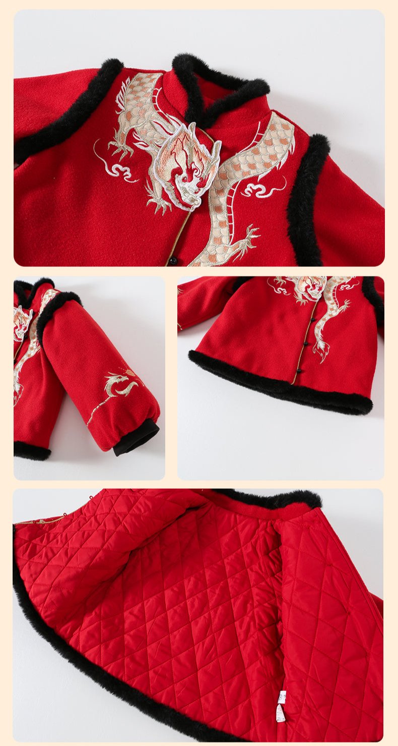 JXGX Chinese New Year Boys Jacket ---Jinlong