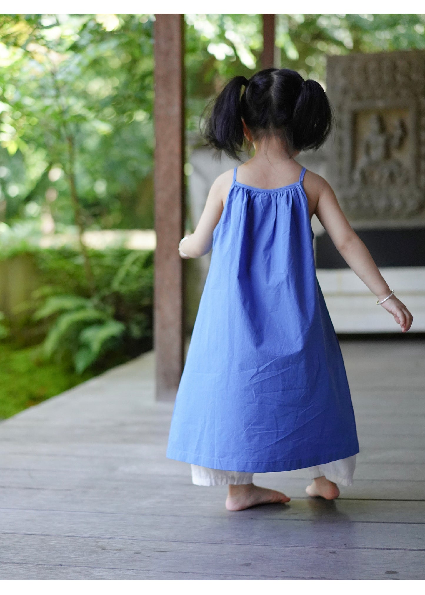 Robe nuisette MaNa Dragon bleue