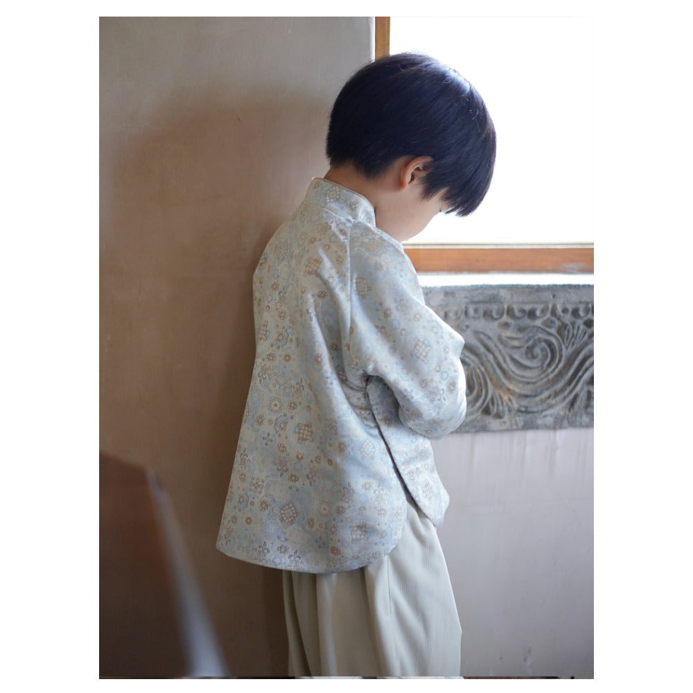 Veste jacquard à manches oversize pour garçon MaNa