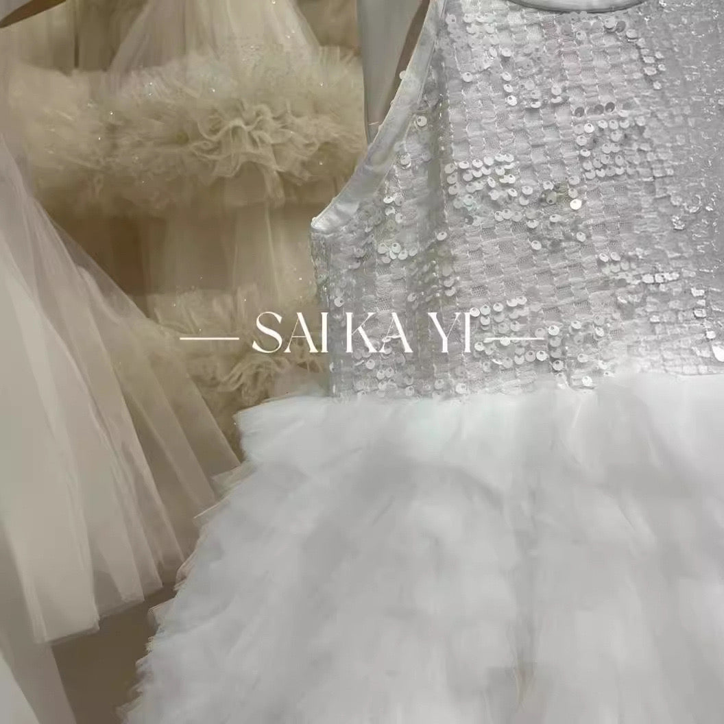 Robe de princesse sans manches SaiKaYi Girl