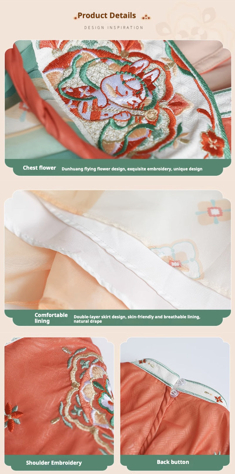 Robe confucianiste Hanfu pour filles MengHu --- Qiushuiyao --- Nouvel An chinois