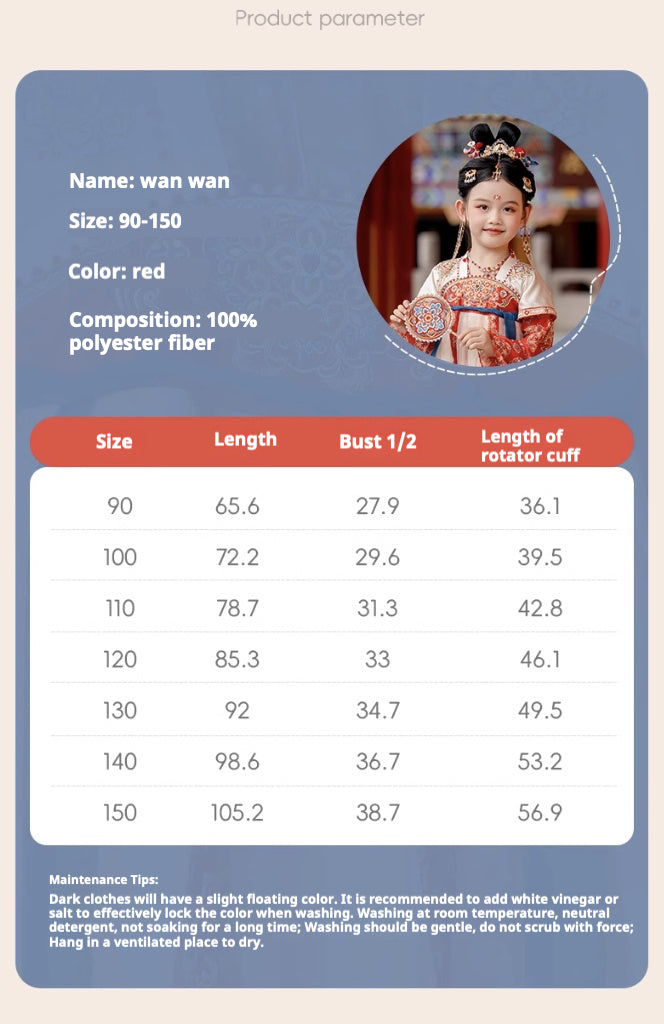Robe confucéenne Hanfu pour filles MengHu ---Wanwan--- Nouvel An chinois