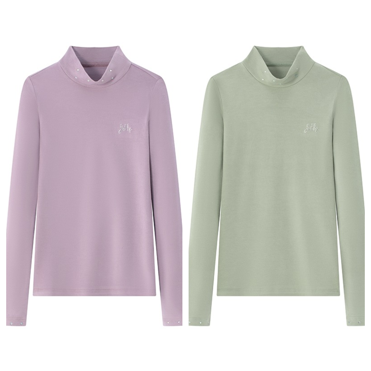 Jollybean FrostGlow Girls' Crystal Ice Skating Top (120-160/5y-10y+)