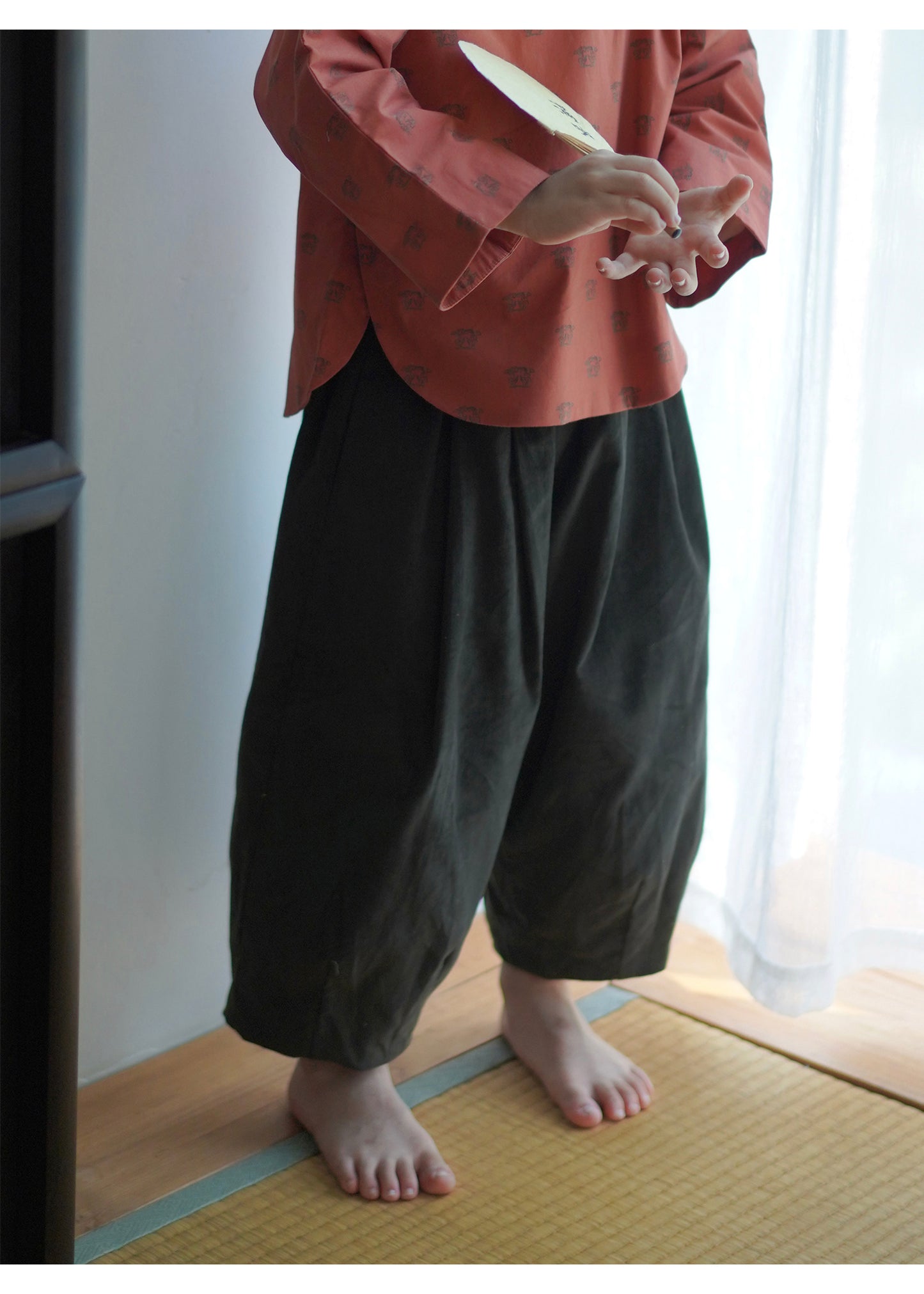 Pantalon ballon en coton MaNa