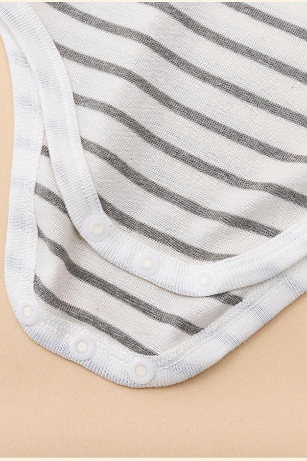 ANNIEWIN Baby Short-Sleeve Organic Cotton Bodysuit