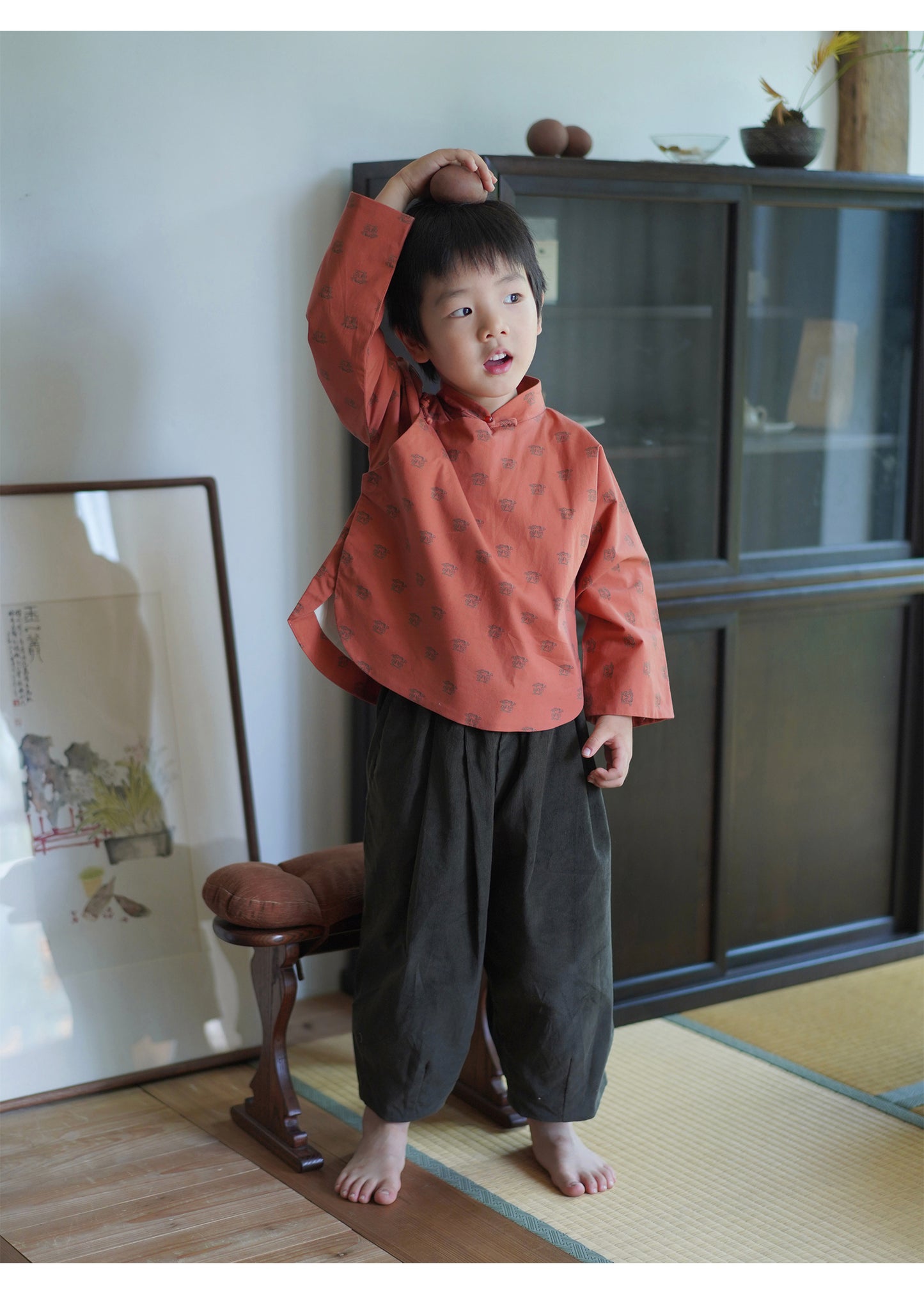 Pantalon ballon en coton MaNa