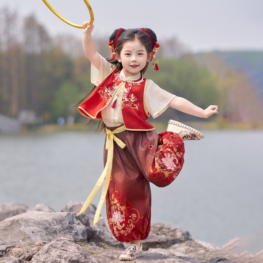 JXGX Summer NeZha Kids Outfit----MoTong