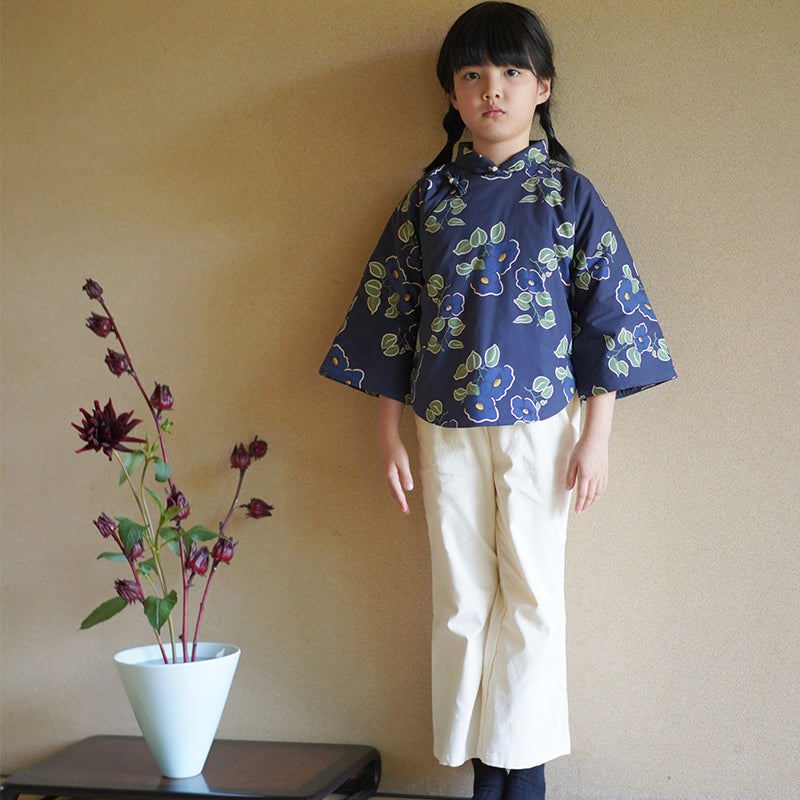 Haut à manches oversize vintage Camellia de MaNa