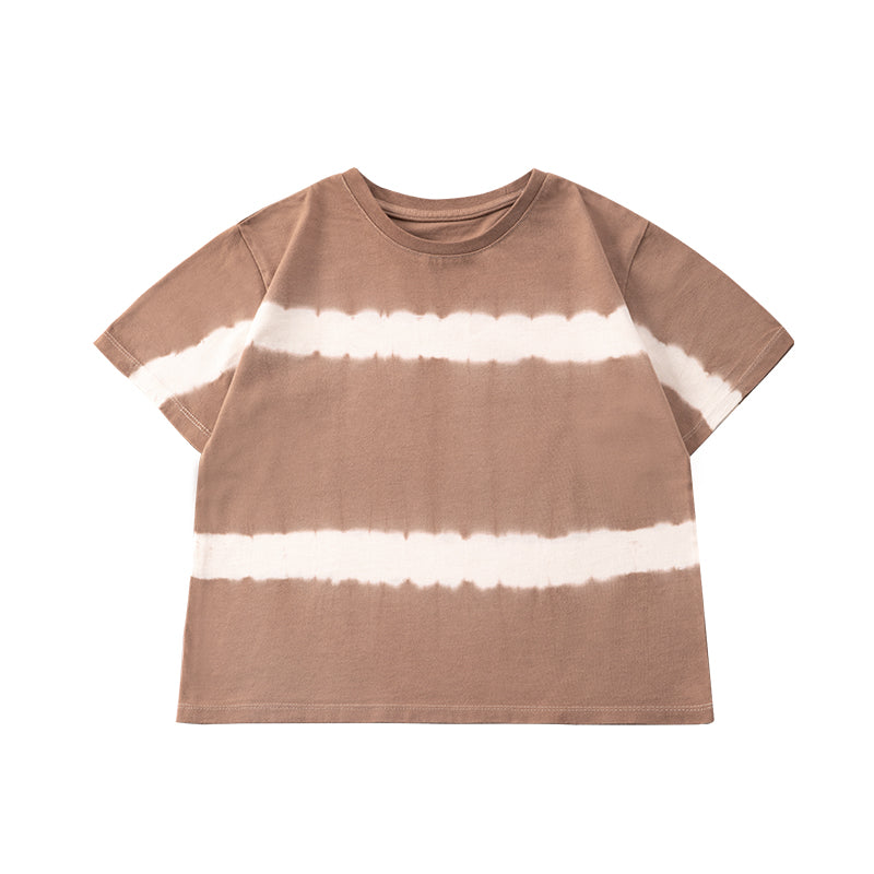 T-shirt tie-dye en coton biologique à base de plantes ANNIEWIN
