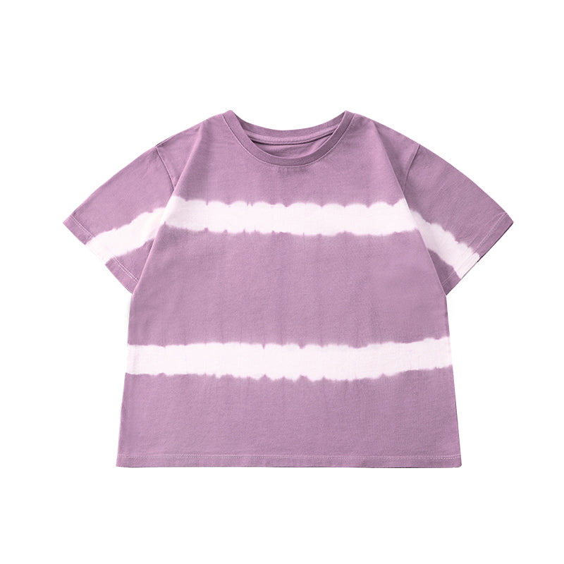 T-shirt tie-dye en coton biologique à base de plantes ANNIEWIN