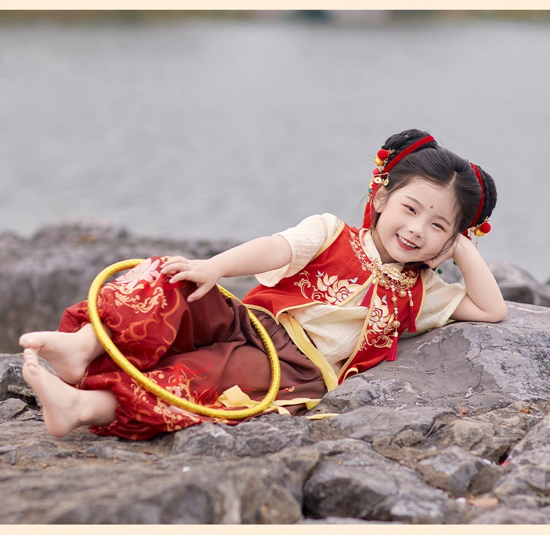 JXGX Summer NeZha Kids Outfit----MoTong