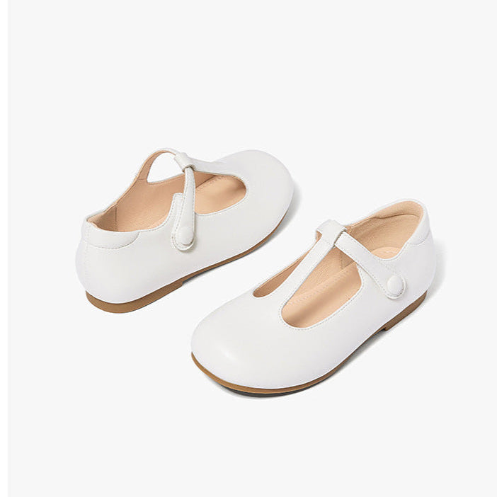 Snoffy Girls Leather Shoes