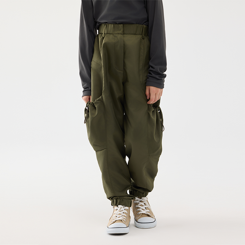 Jollybean ExplorerFlex Kids' Multi-Pocket Cargo Pants (120-170/5y-Adult)