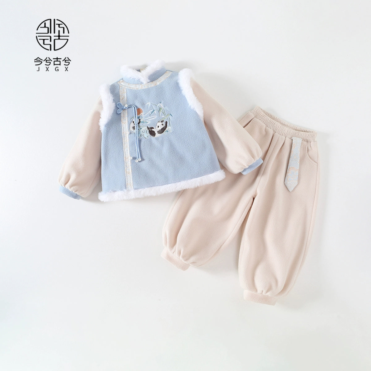 JXGX-Chinese New Year Panda Unisex set --Daicheng