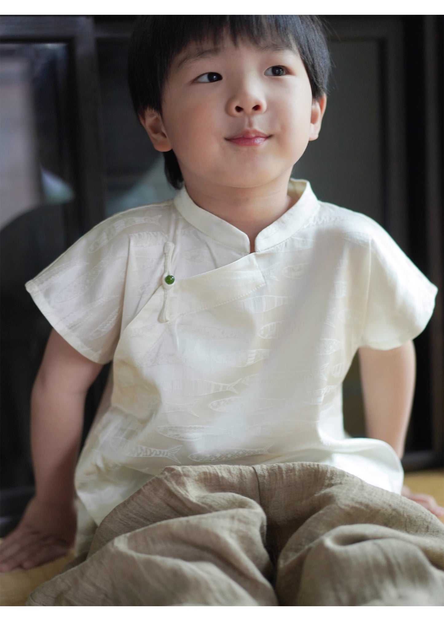 Mana Summer Breeze Kids' Silk Shirt