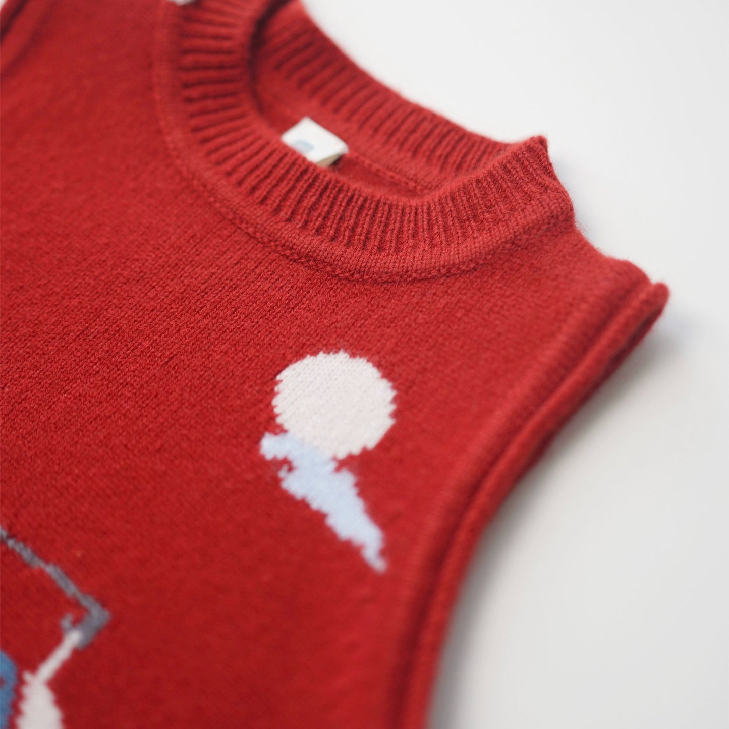 MaNa Chinese New Year Toddler Knitted Wool Vest