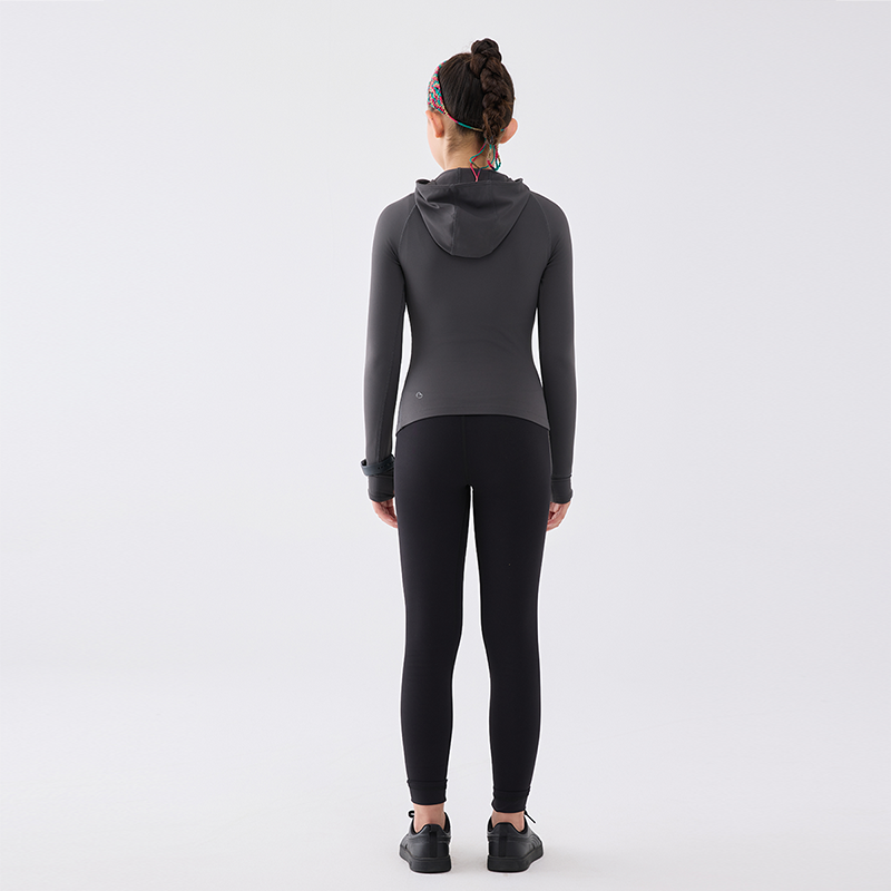Jollybean Dofit AeroFlex Girls' Performance Hoodie (120-170/5y-Adult)