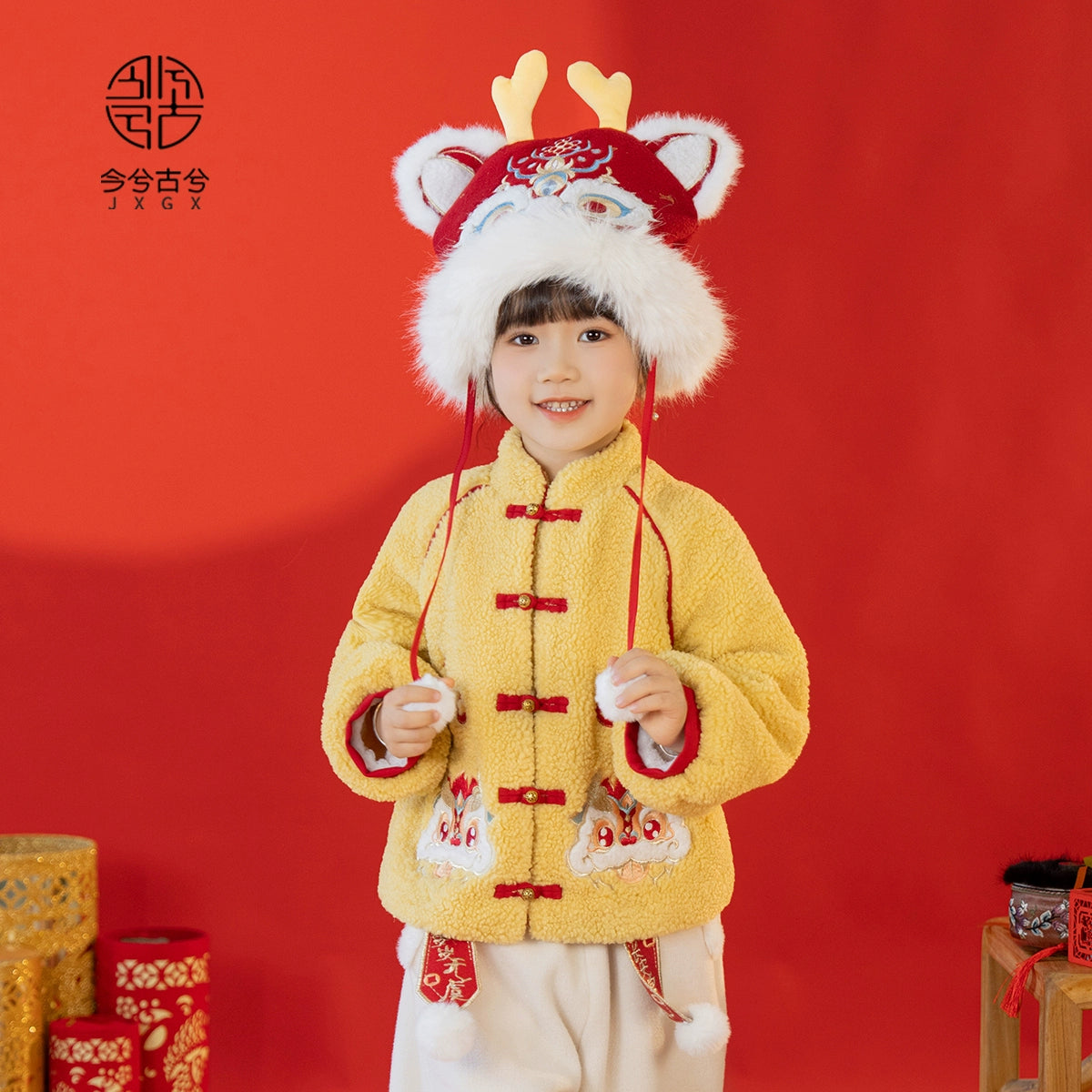 JXGX Chinese New Year Unisex Jacket --Tianqi
