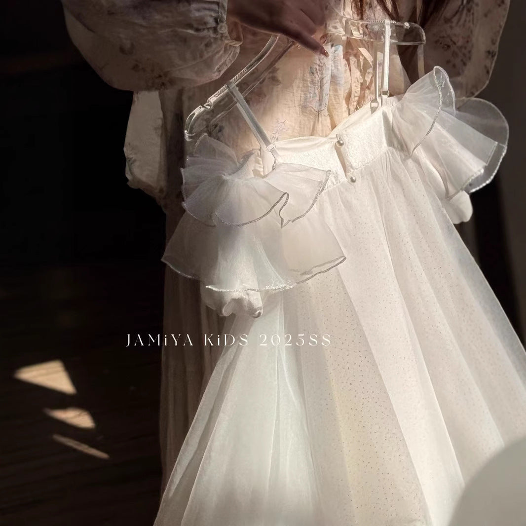 JAMIYA Girls Enchanted Butterfly Gown (100-150/3y-112y)