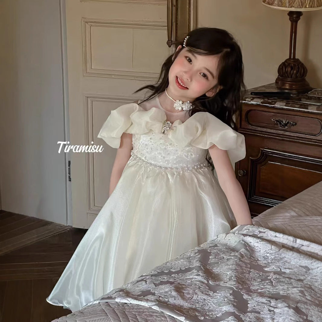 Tiramisu Girls Pearl Mist Princess Dress (100-150/3y-12y)