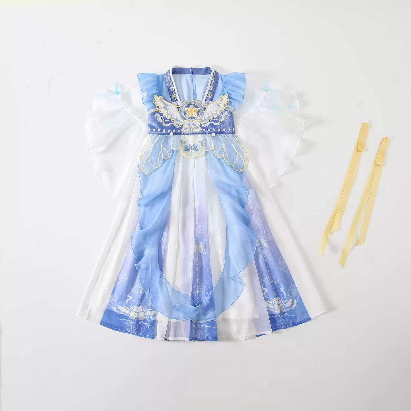 JXGX Summer Girl Starlight Guardian Princess Hanfu Dress ---YueYe