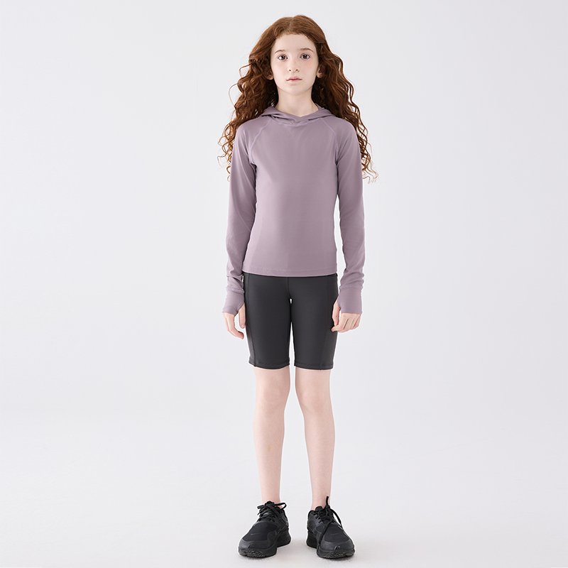 Jollybean Dofit AeroFlex Girls' Performance Hoodie (120-170/5y-Adult)