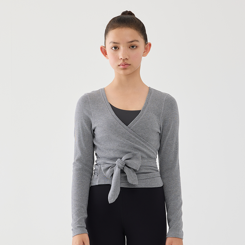 Jollybean GraceFlow Girls' Ballet Wrap Top (120-165/5y-12+)