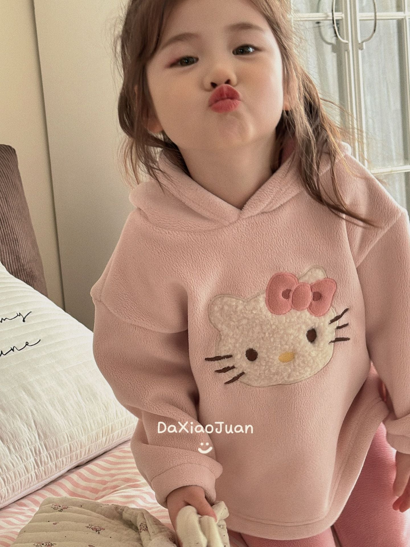 DXJ Whimsy Warmth : collection d'ensembles à capuche pour enfants