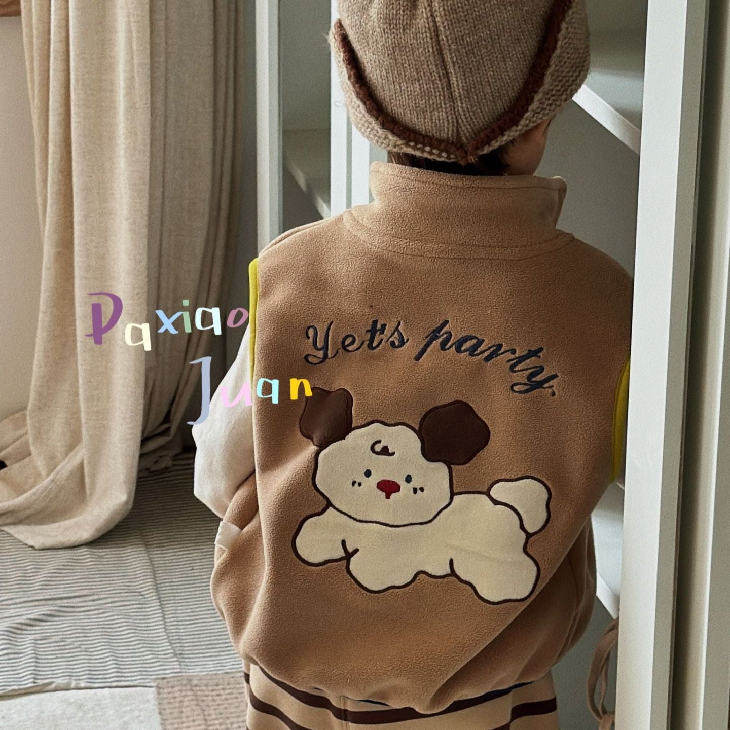 Gilet polaire DXJ pour enfants Cuddle Pals
