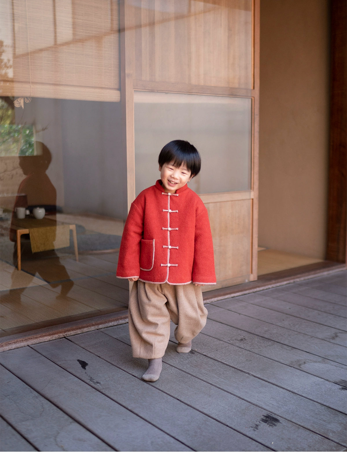 Veste matelassée en laine pour le Nouvel An chinois MaNa Kids