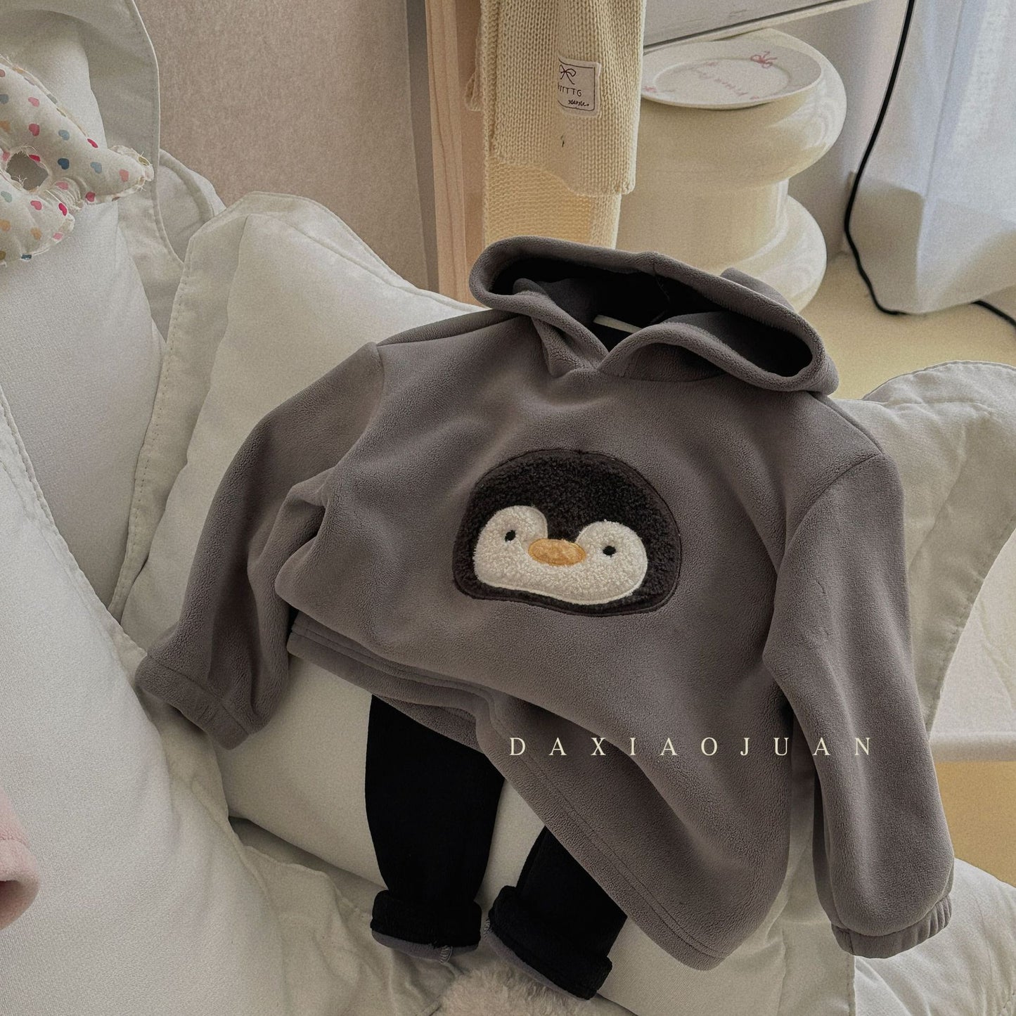 DXJ Whimsy Warmth : collection d'ensembles à capuche pour enfants