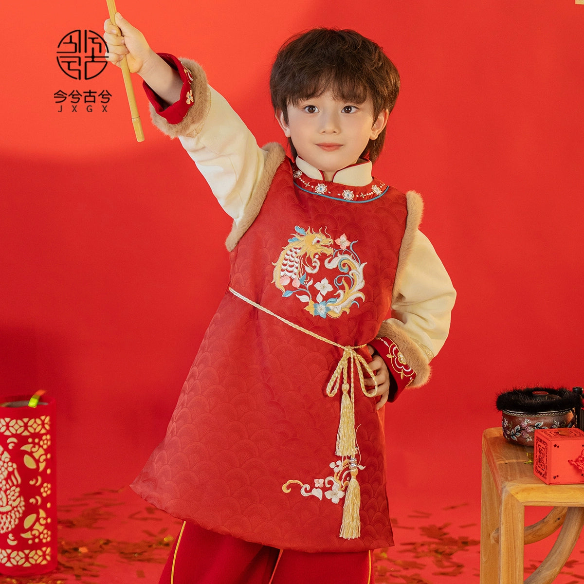 Ensemble unisexe du Nouvel An chinois JXGX-ZhanYi