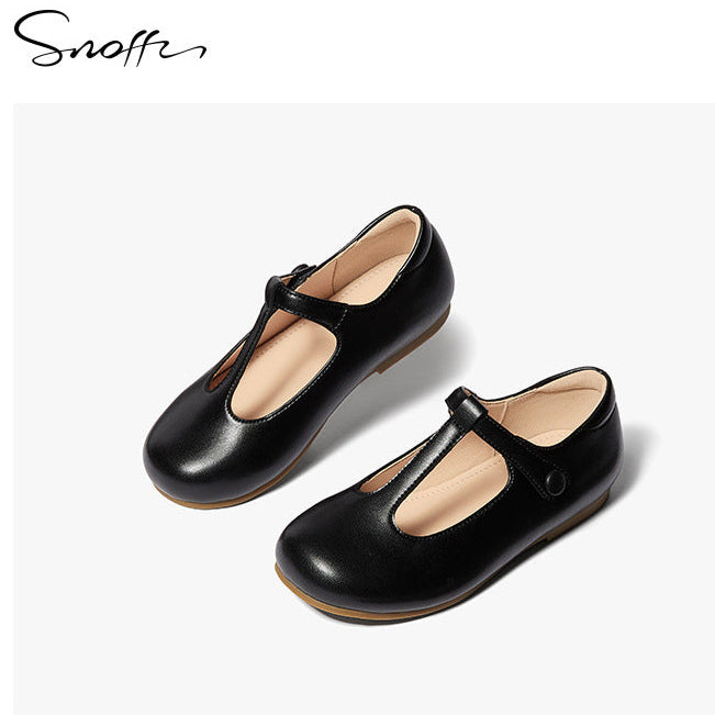 Snoffy Girls Leather Shoes