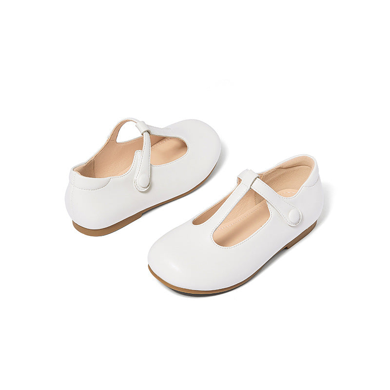 Snoffy Girls Leather Shoes