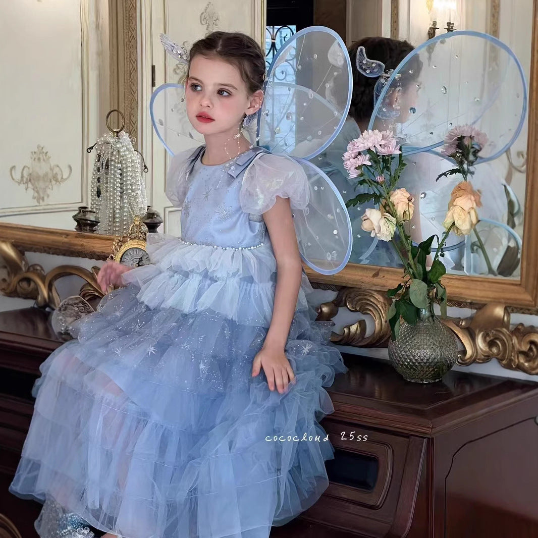 Girls' Ice-Princess Enchanted Fairy Dress (110-150/ 4y-12y) C2C Kids Girls' Ice-Princess Enchanted Fairy Dress (110-150/ 4y-12y) C2C Kids