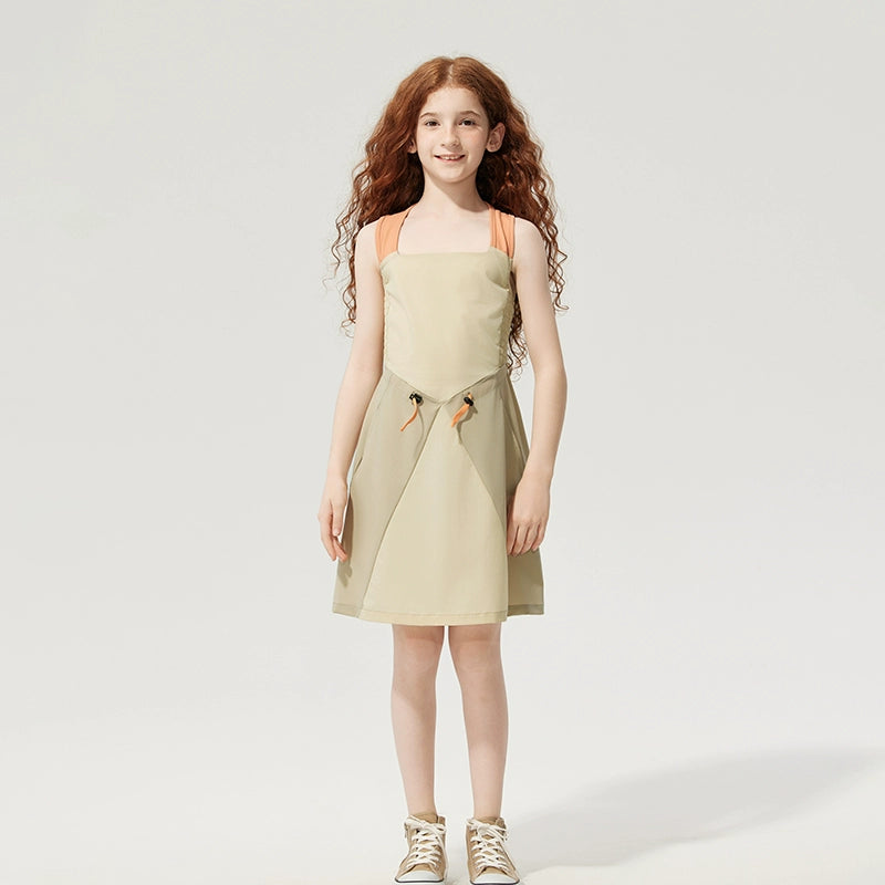 JollyBean Girls' Colorblock Dress – Wide Strap (120-170/ 5y-Adult)