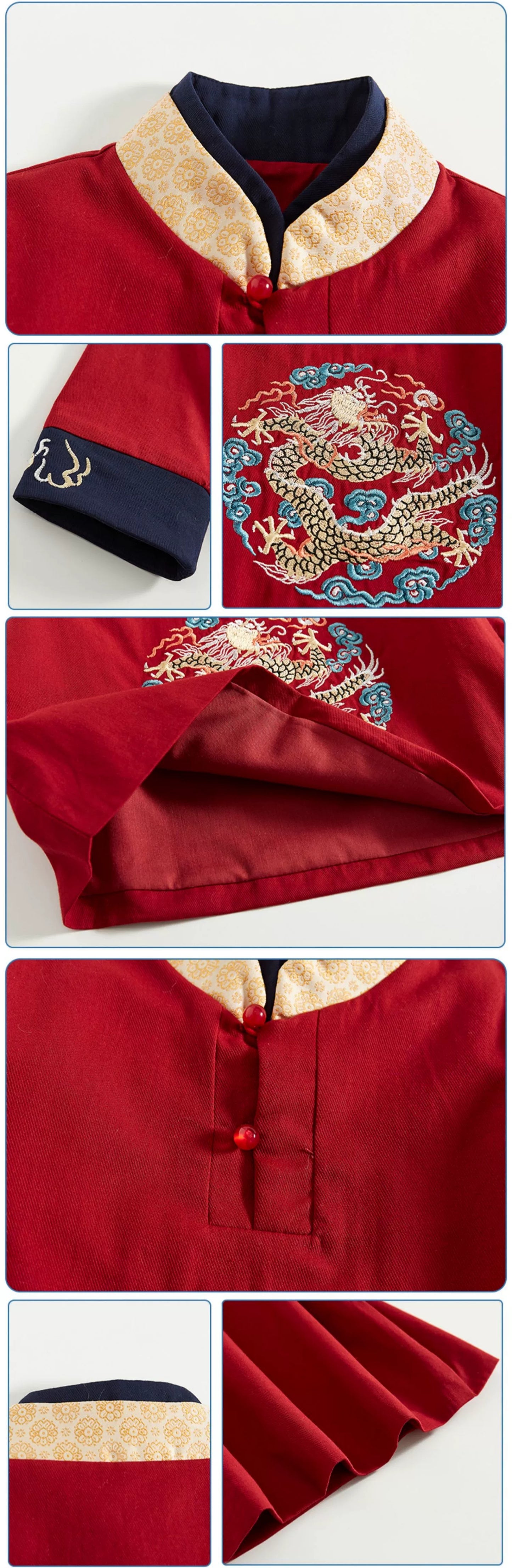 T-shirt JXGX automne/printemps pour garçon du Nouvel An chinois --- Jingyuan