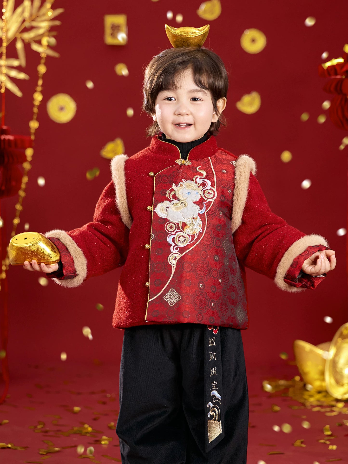 JXGX Chinese New Year Down Jacket ---HuaiQian