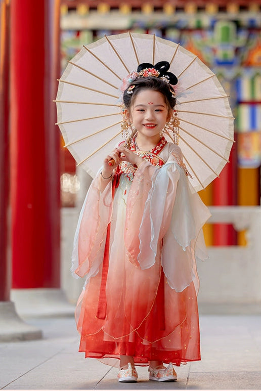 Robe confucianiste Hanfu pour filles MengHu --- Xiaolingli --- Nouvel An chinois