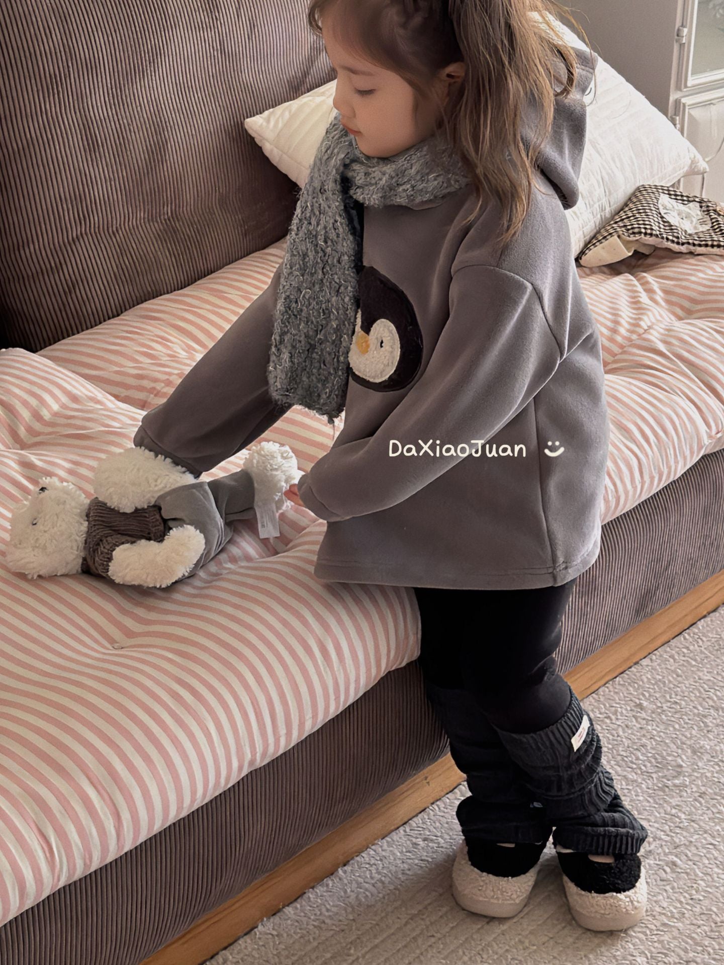 DXJ Whimsy Warmth : collection d'ensembles à capuche pour enfants