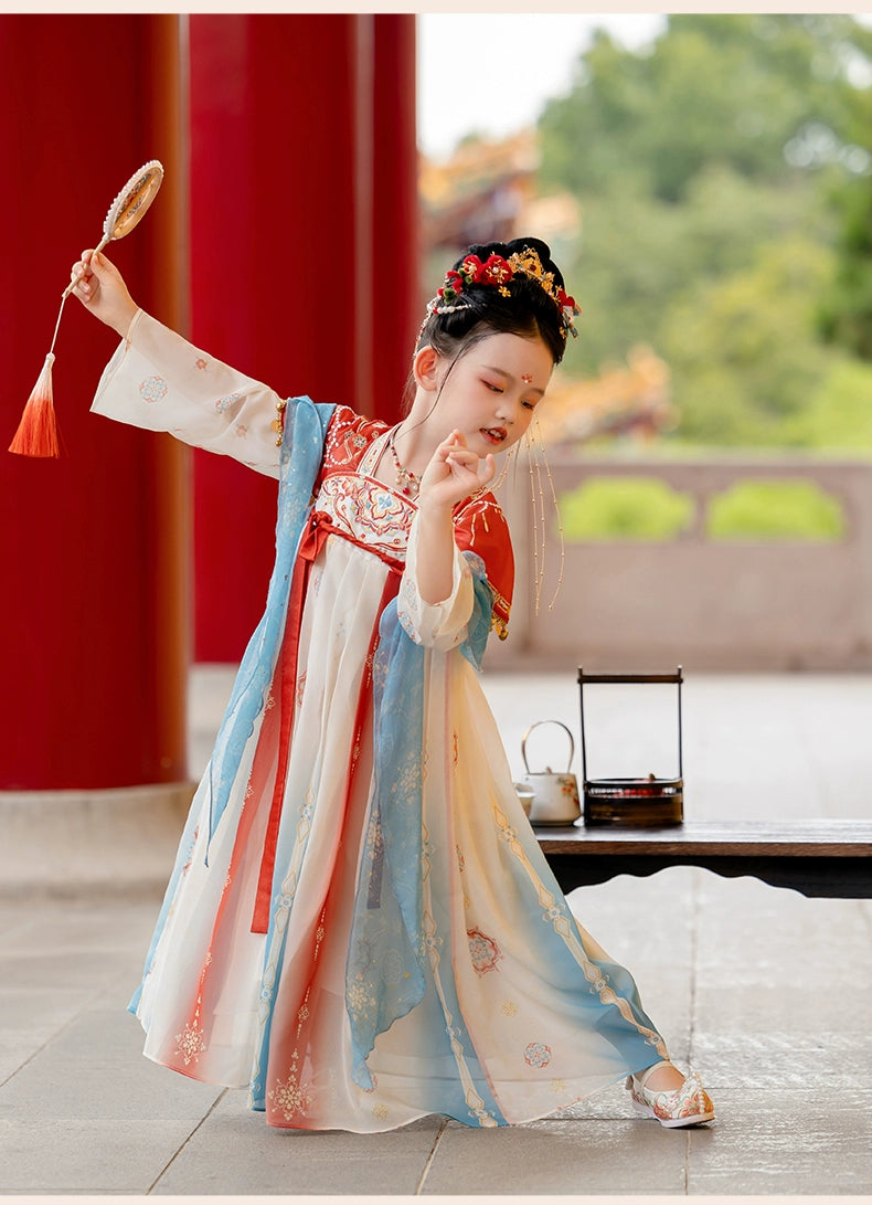 Robe confucianiste Hanfu pour filles MengHu --- Yanluo --- Nouvel An chinois
