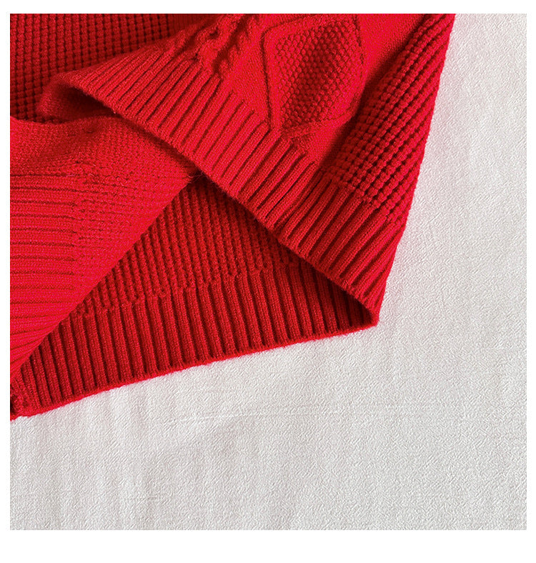 Kids' Chinese New Year Knitted Cardigan