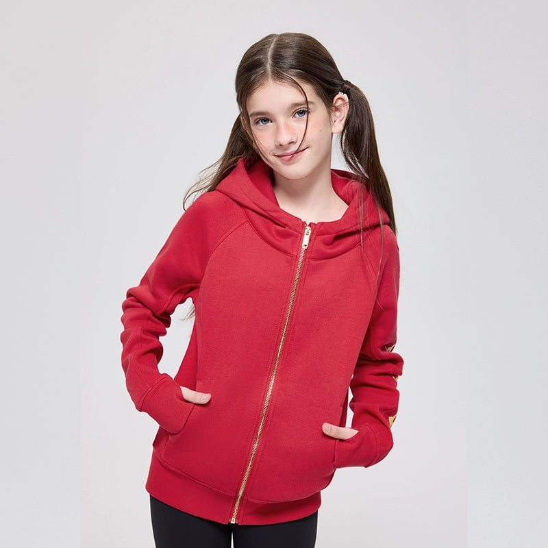 Jollybean Girls Chinese New Year's Fleece Slim Sweatshirt