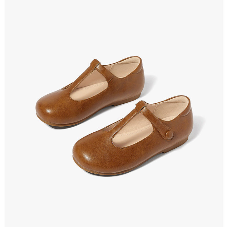 Snoffy Girls Leather Shoes