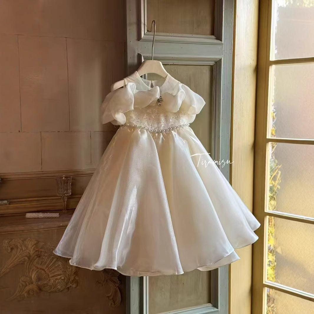 Tiramisu Girls Pearl Mist Princess Dress (100-150/3y-12y)