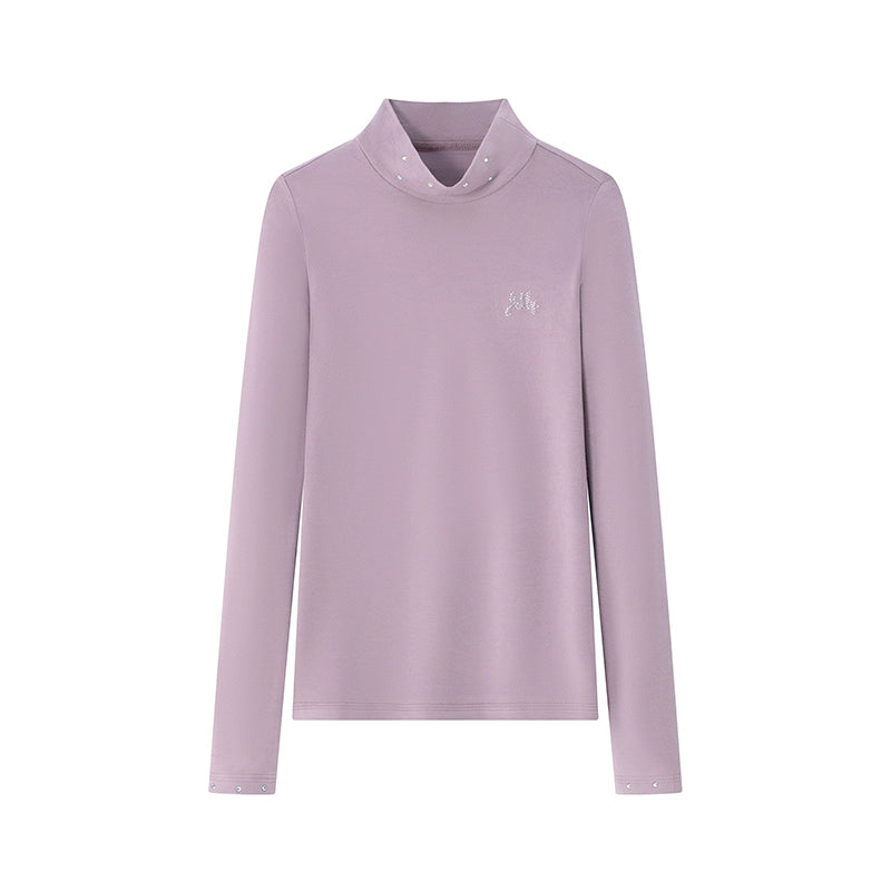 Jollybean FrostGlow Girls' Crystal Ice Skating Top (120-160/5y-10y+)