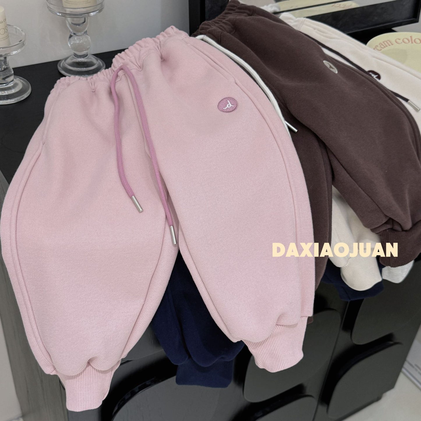 Pantalon de survêtement en polaire pour enfants DXJ