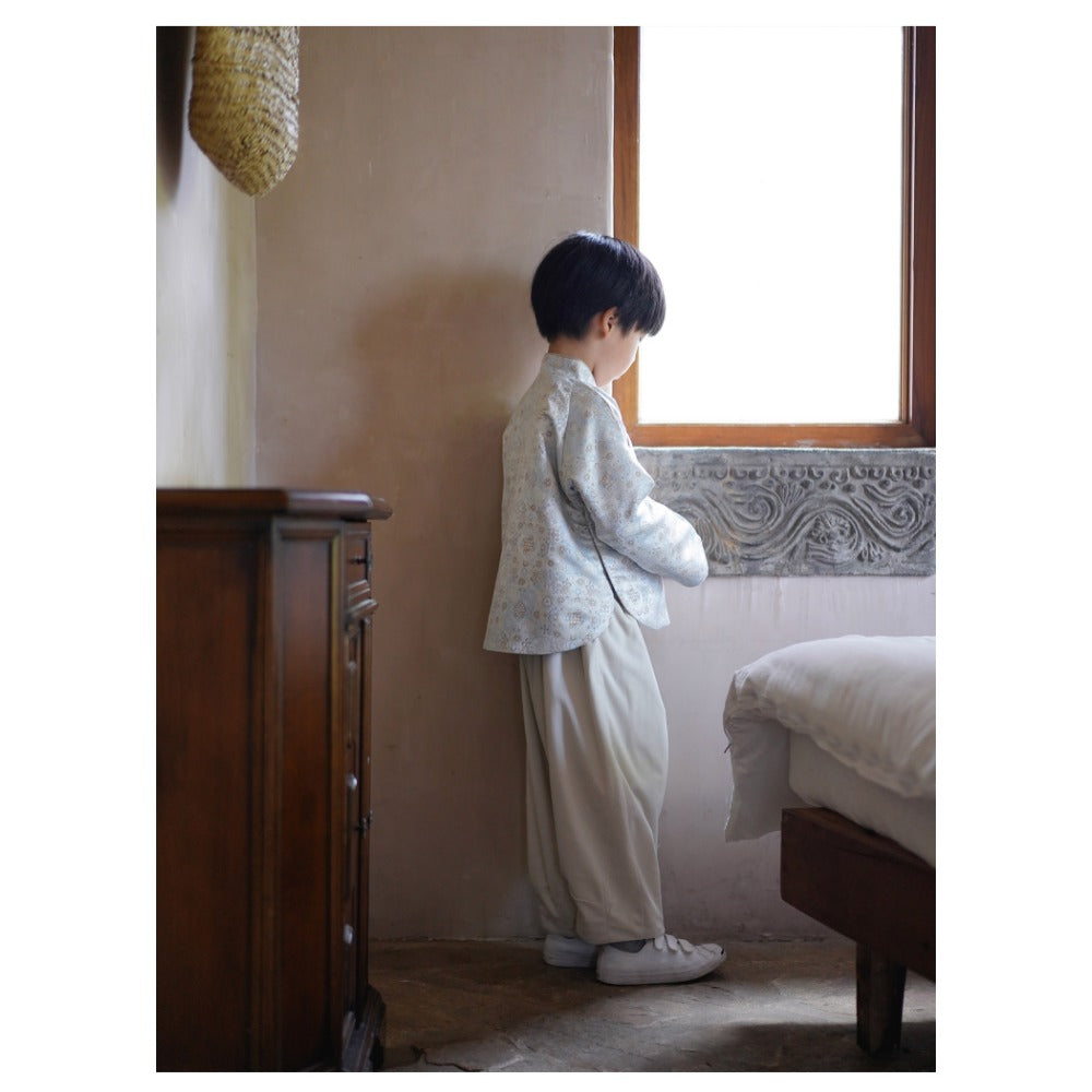 Veste jacquard à manches oversize pour garçon MaNa