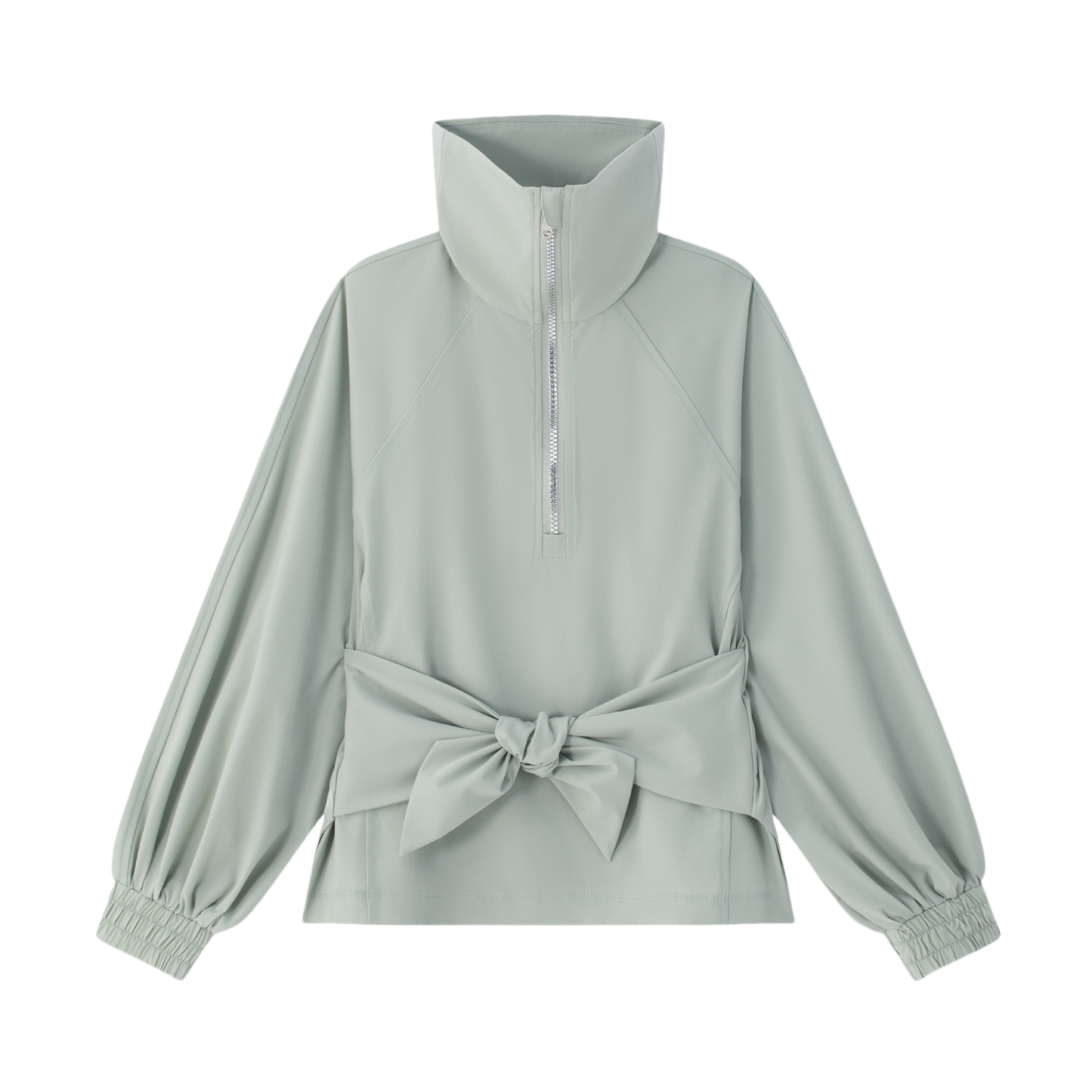 Jollybean Chic Bow Breeze Half-Zip Top for Girls (130-170/6y-Adult)